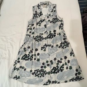 Tuckernuck Sleeveless Royal Shirt Dress